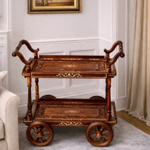 Tea trolley double hand
