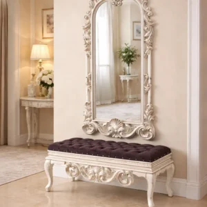 White Console long