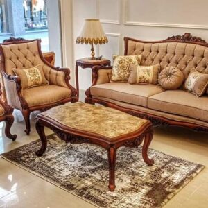 elegent borwn 4 seater