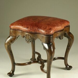 leather couch stool