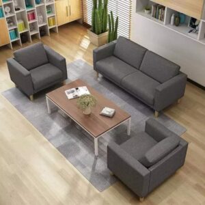 Contemporary 5 Seater Fabric Sofa Set