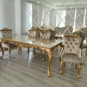 Gold Luxury Dining Set