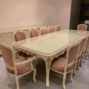Luxury 8 Seater Dining Table Set