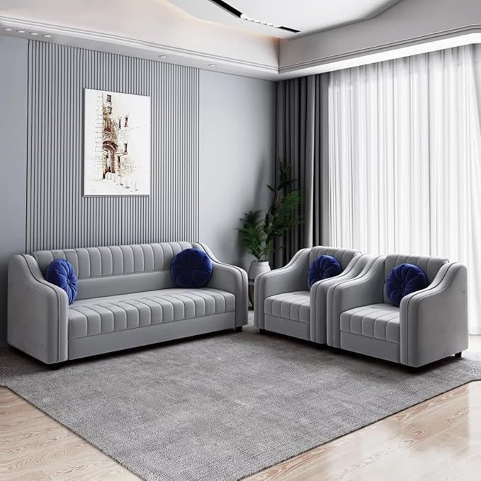 Modern 3+1+1 Sofa Set