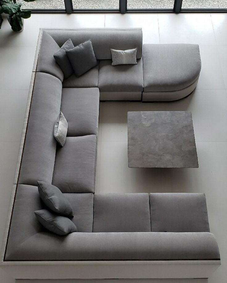 Modern U‑Shape Sectional Sofa