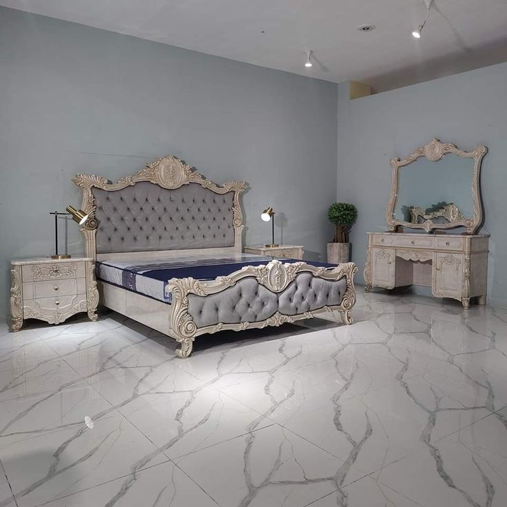 Royal King Size Bedroom Set – Luxury Bed Set