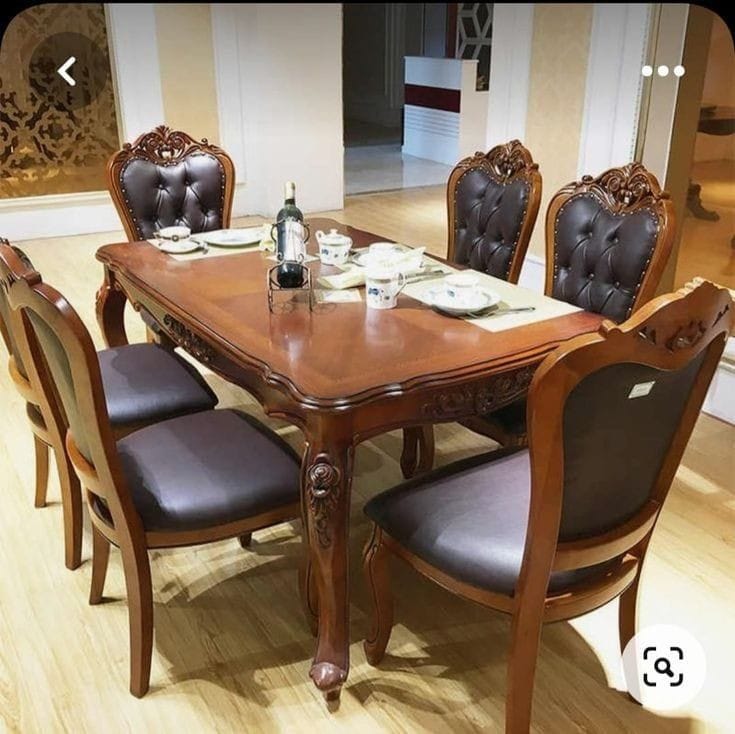 Solid Wood Dining Table Set
